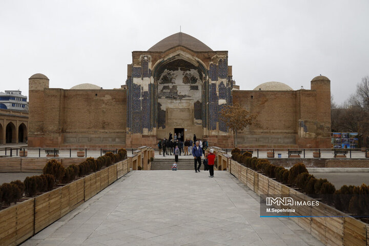 مسافران نوروزی در تبریز