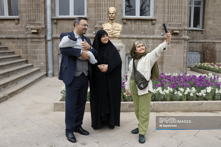 مسافران نوروزی در تبریز