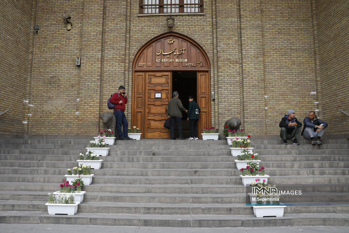 مسافران نوروزی در تبریز