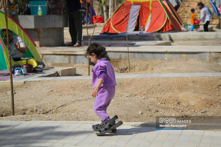 باغ فدک در دوازهمین روز بهار