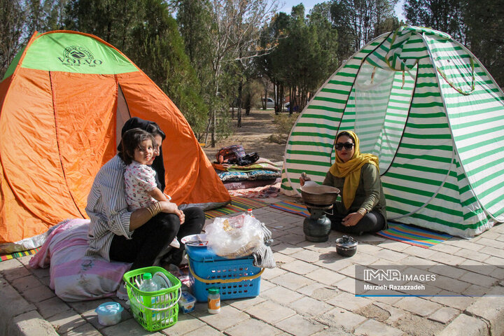 باغ فدک در دوازهمین روز بهار
