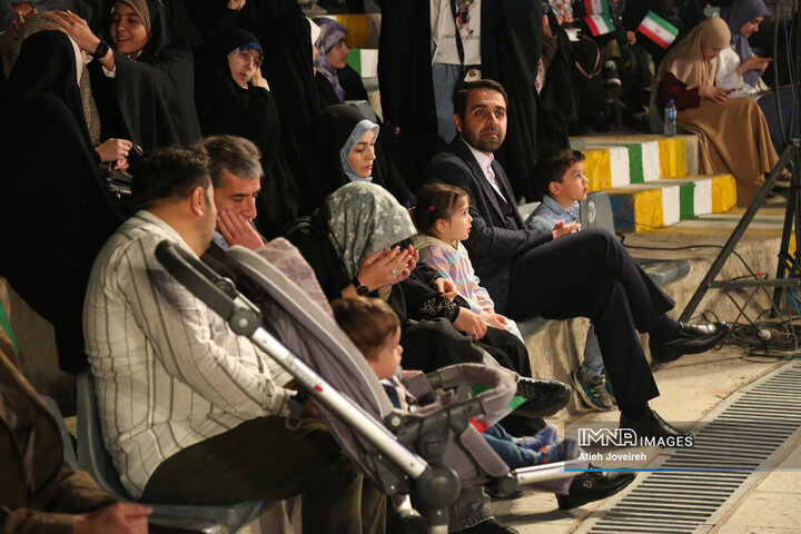 آیین اهتزاز پرچم مقدس جمهوری اسلامی ایران