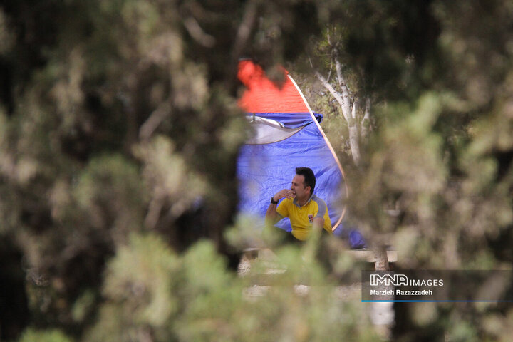 آخرین روز تعطیلات نوروزی در باغ فدک