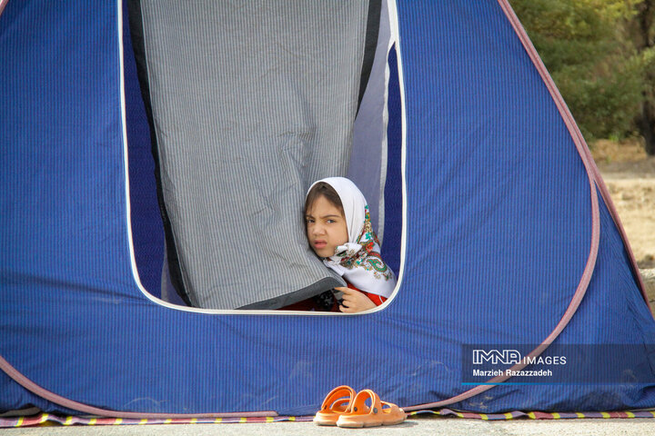 آخرین روز تعطیلات نوروزی در باغ فدک