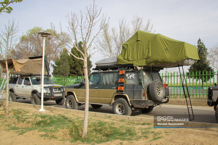 آخرین روز تعطیلات نوروزی در باغ فدک