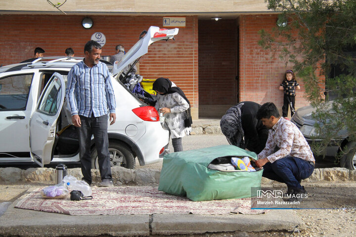 آخرین روز تعطیلات نوروزی در باغ فدک