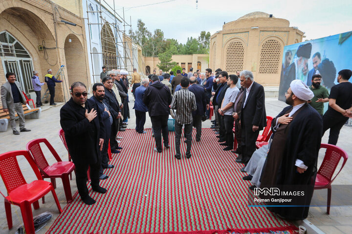 مراسم چهلمین روز درگذشت آیت‌الله مستجابی