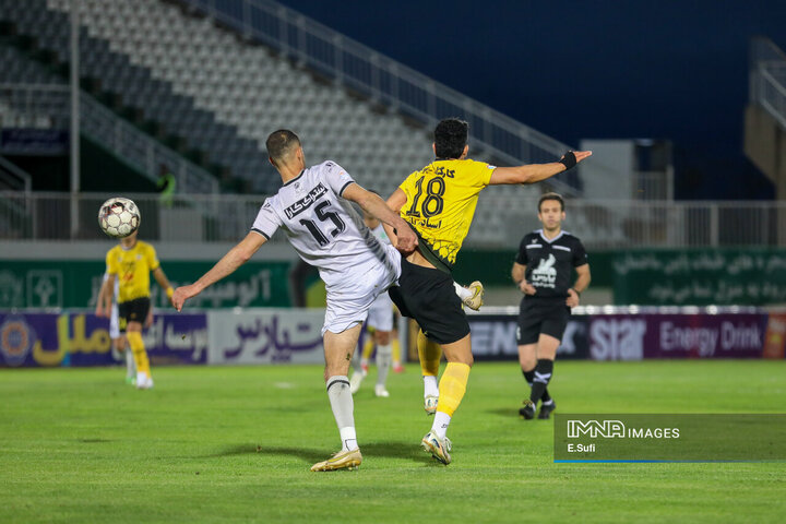 هفته بیست‌وپنجم لیگ برتر فوتبال؛ آلومینیوم - سپاهان