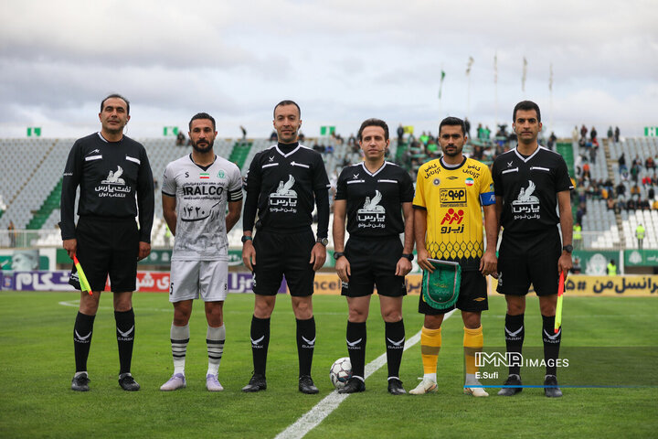 هفته بیست‌وپنجم لیگ برتر فوتبال؛ آلومینیوم - سپاهان