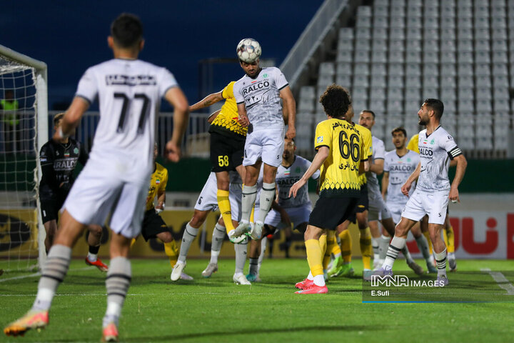 هفته بیست‌وپنجم لیگ برتر فوتبال؛ آلومینیوم - سپاهان