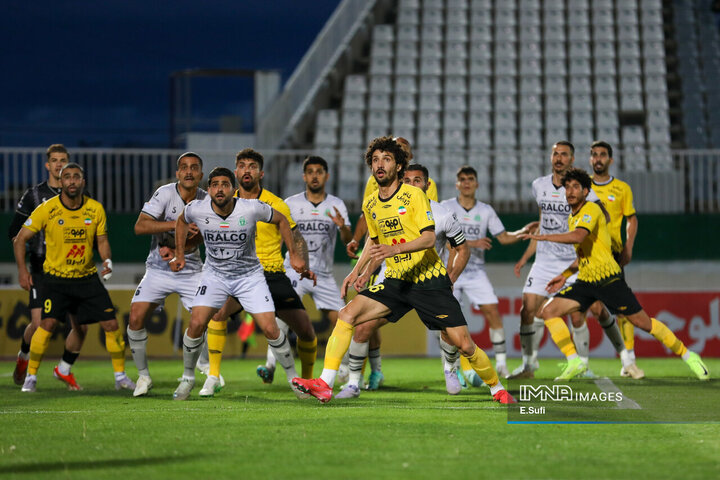 هفته بیست‌وپنجم لیگ برتر فوتبال؛ آلومینیوم - سپاهان