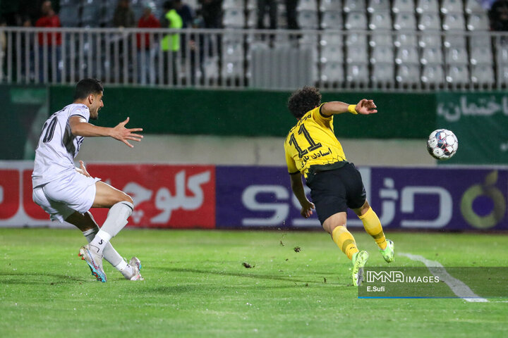 هفته بیست‌وپنجم لیگ برتر فوتبال؛ آلومینیوم - سپاهان