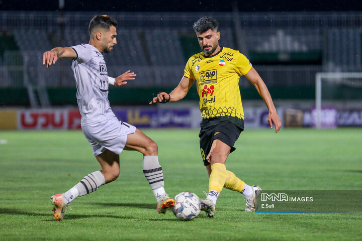 هفته بیست‌وپنجم لیگ برتر فوتبال؛ آلومینیوم - سپاهان