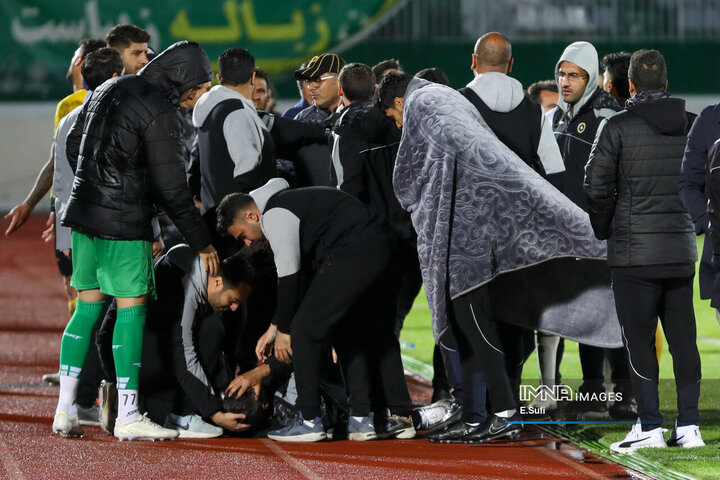 هفته بیست‌وپنجم لیگ برتر فوتبال؛ آلومینیوم - سپاهان