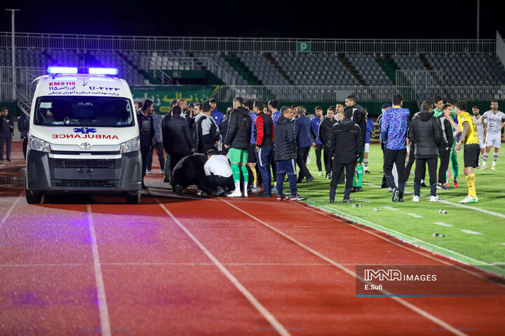 هفته بیست‌وپنجم لیگ برتر فوتبال؛ آلومینیوم - سپاهان