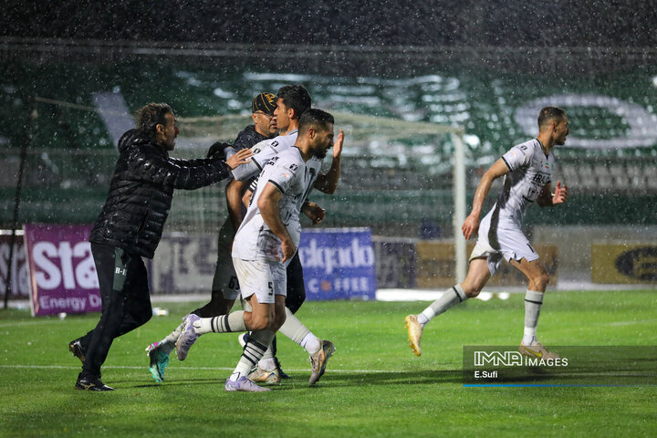 هفته بیست‌وپنجم لیگ برتر فوتبال؛ آلومینیوم - سپاهان