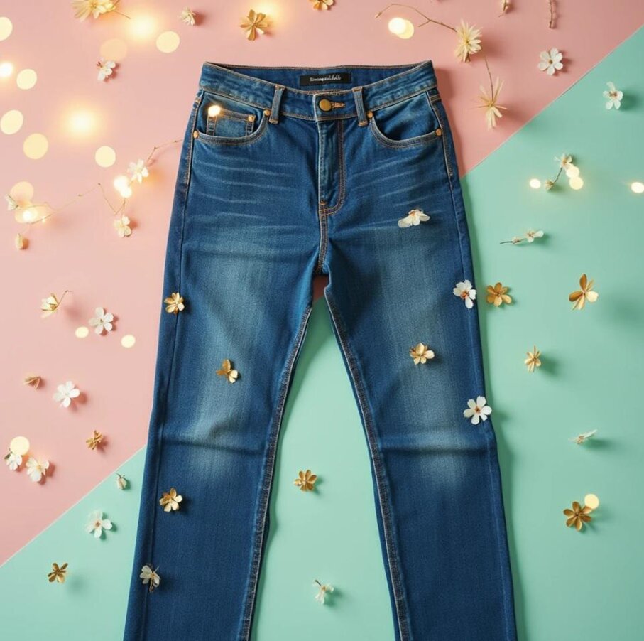 شلوار جین برای بهار
