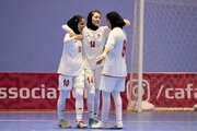 برد پرگل دختران فوتسال ایران مقابل ازبکستان