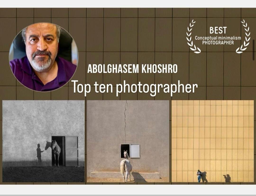 ابوالقاسم خوشرو در بین  ۱۰ عکاس برتر جهان