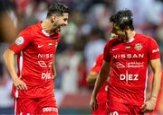 تساوی شباب الاهلی مقابل العین با حضور ۹۰ دقیقه‌ای سردار آزمون و عزت‌اللهی