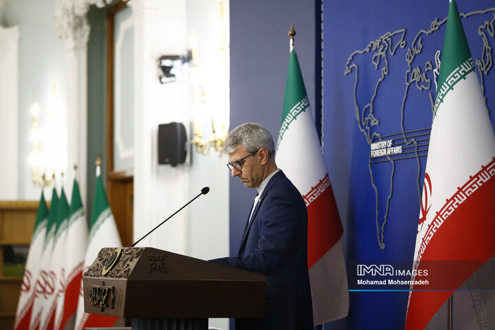 نشست خبری سخنگوی وزارت امور خارجه