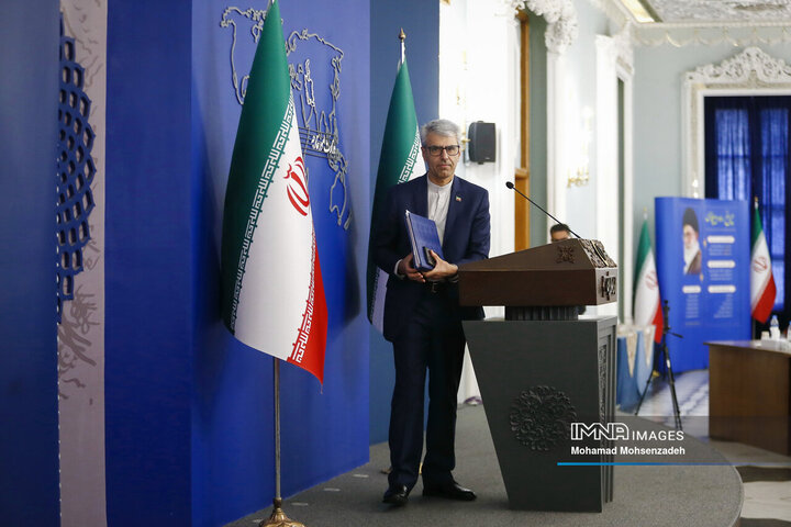 نشست خبری سخنگوی وزارت امور خارجه