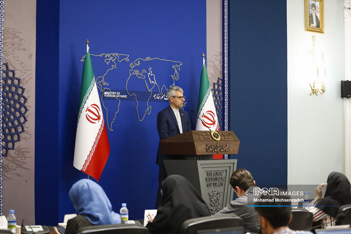 نشست خبری سخنگوی وزارت امور خارجه