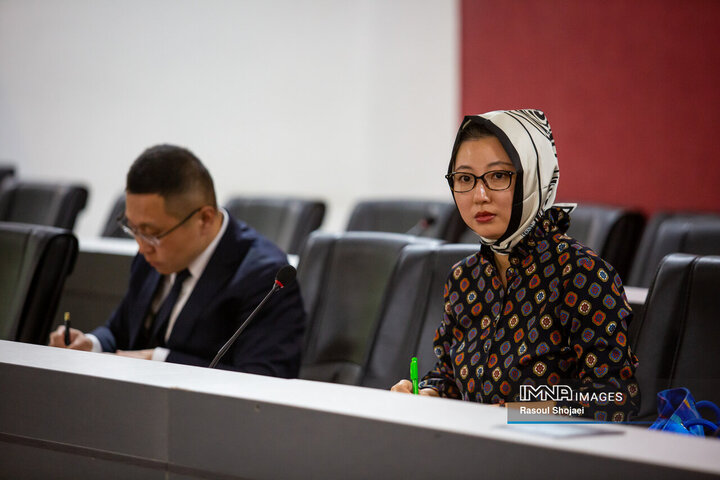 دیدار هیئت‌های شهرداری هانگژو و اصفهان