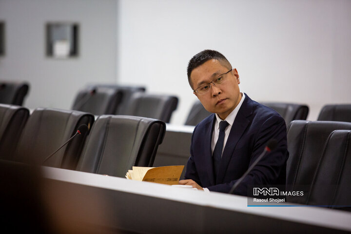 دیدار هیئت‌های شهرداری هانگژو و اصفهان