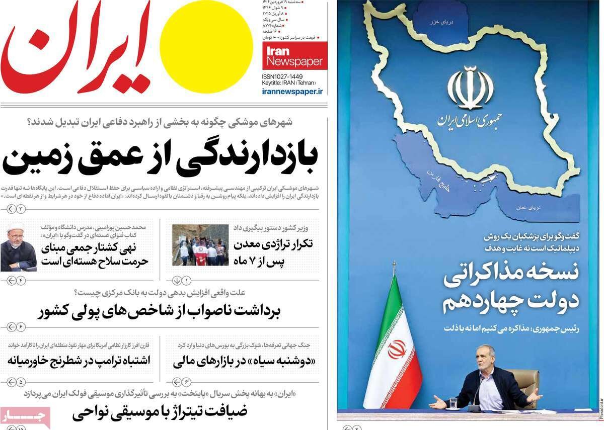 بازدارندگی از عمق زمین