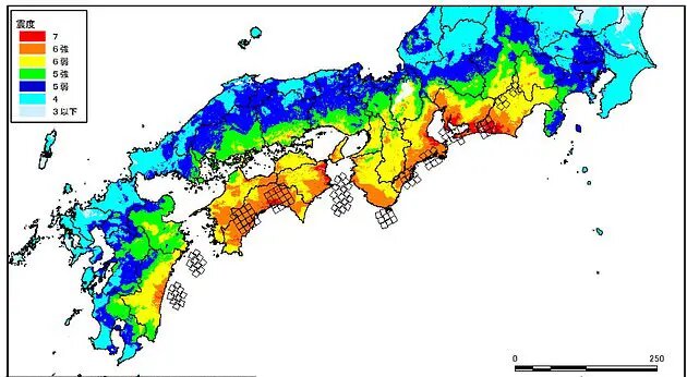 ژاپن در آستانه فاجعه ابرزلزله ۹ ریشتری و سونامی غولآسا