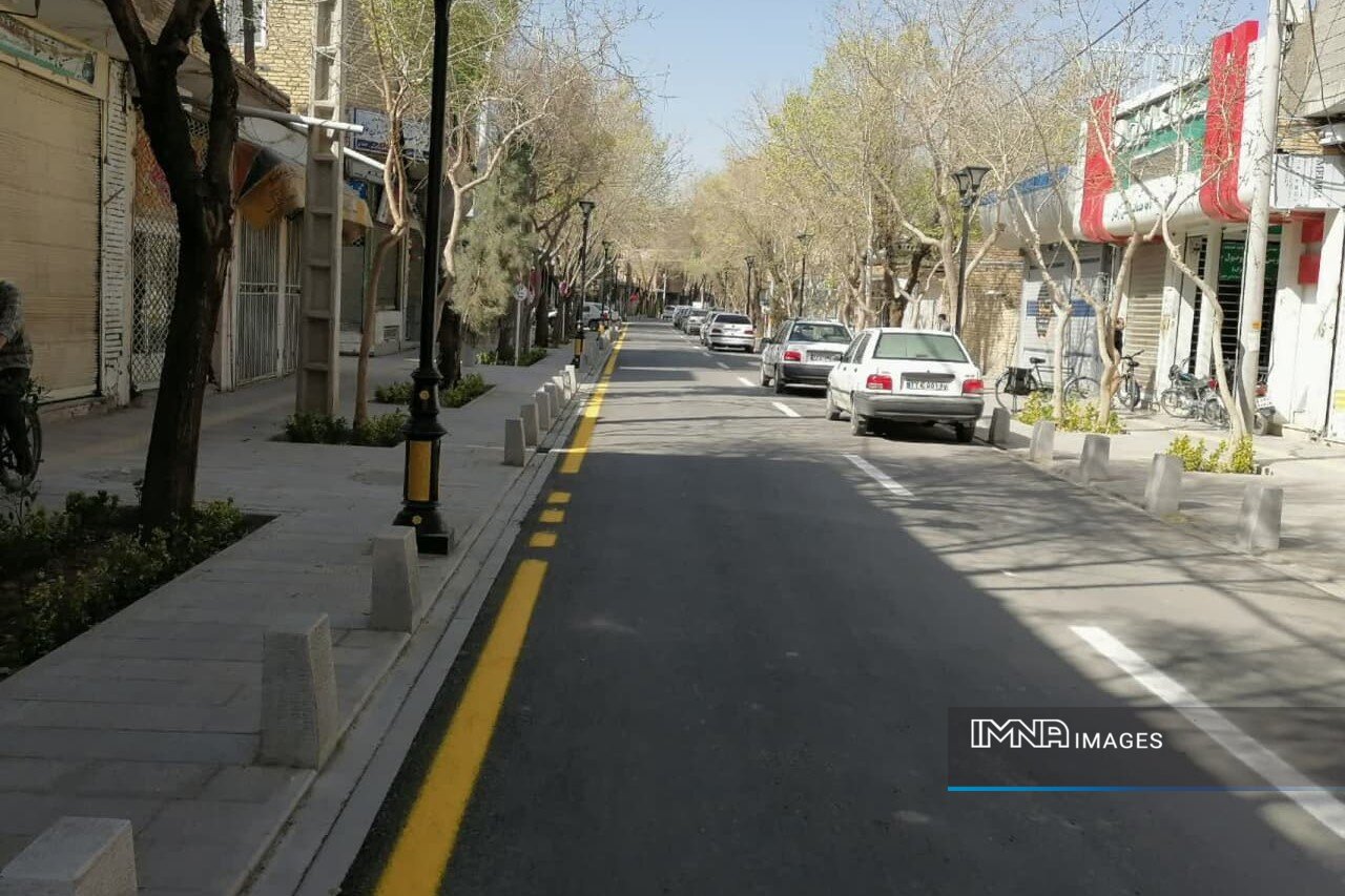 خیابان ابوذر ساماندهی شد