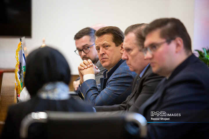 دیدار شهردار اصفهان و کازان روسیه