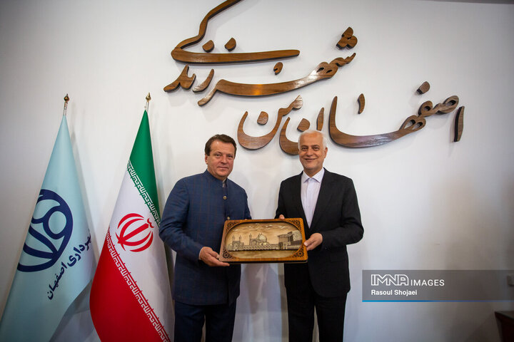 دیدار شهردار اصفهان و کازان روسیه