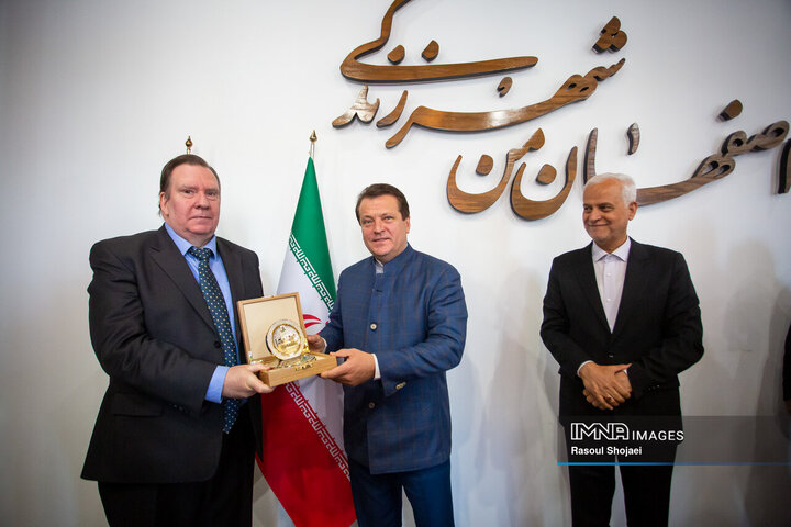 دیدار شهردار اصفهان و کازان روسیه