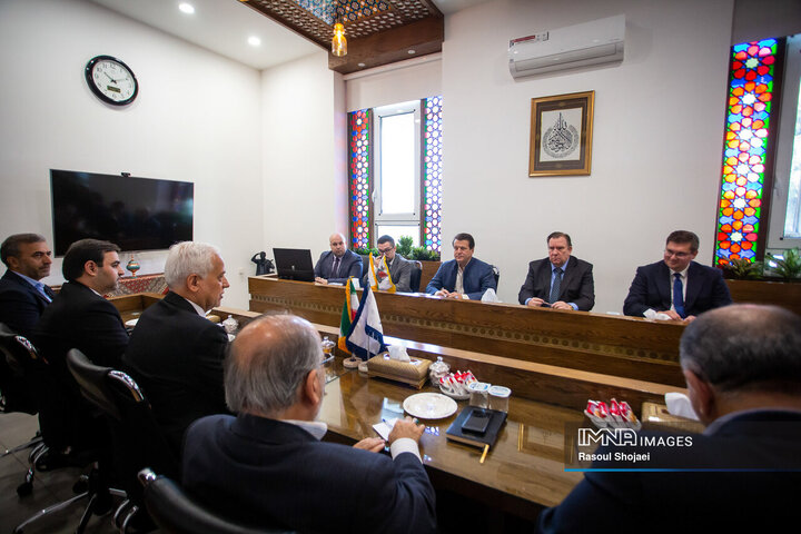 دیدار شهردار اصفهان و کازان روسیه