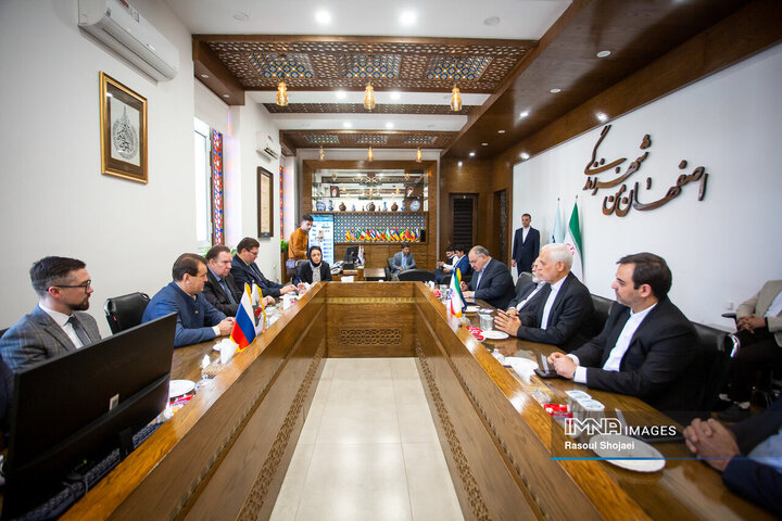 دیدار شهردار اصفهان و کازان روسیه