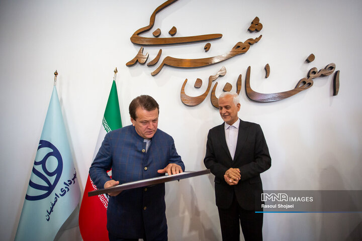 دیدار شهردار اصفهان و کازان روسیه