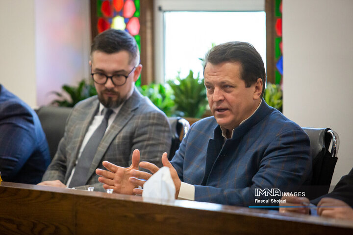 دیدار شهردار اصفهان و کازان روسیه