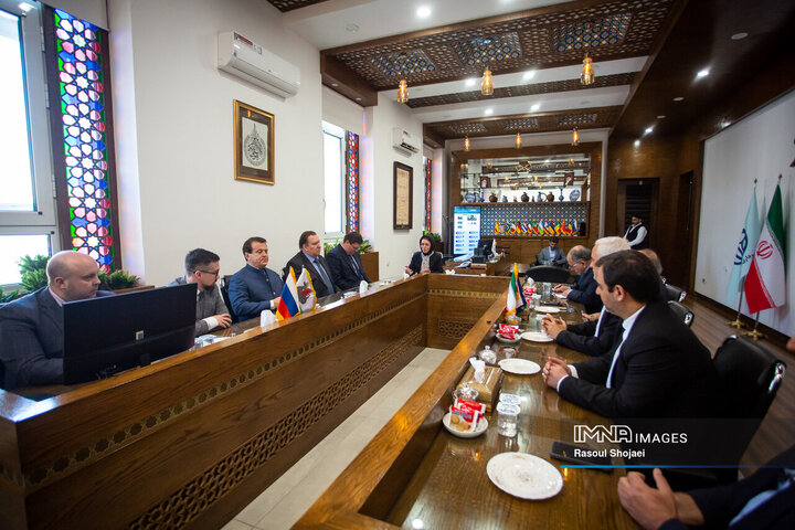 دیدار شهردار اصفهان و کازان روسیه