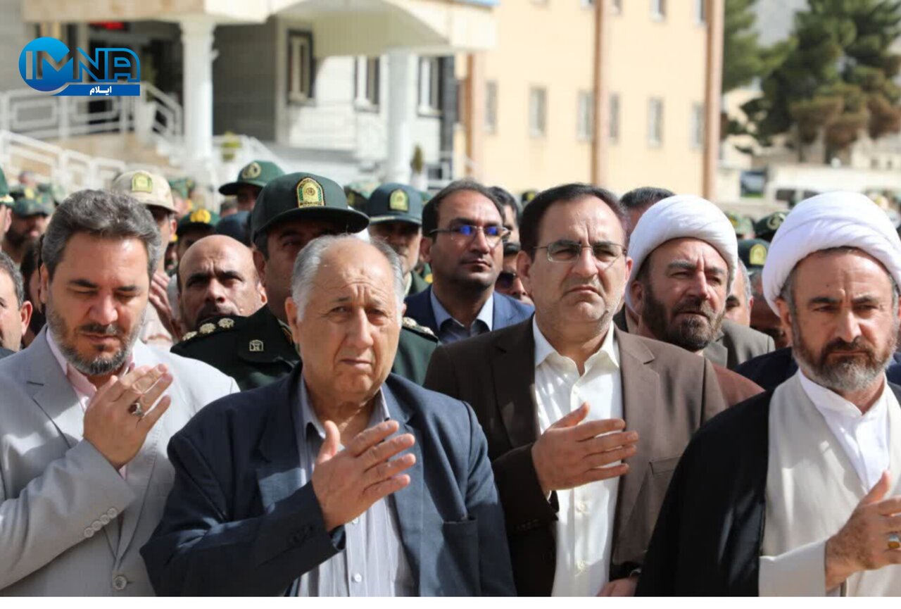 مراسم تشییع پیکر پاک شهدای مرزبانی در ایلام برگزار شد + فیلم و تصاویر