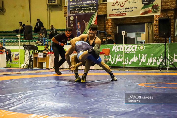 رقابت‌های کشتی فرنگی بزرگسالان قهرمانی کشور در سنندج