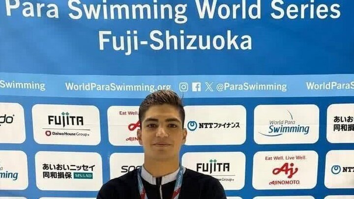 طلاییشدن شناگر خراسان رضوی در مسابقات جهانی