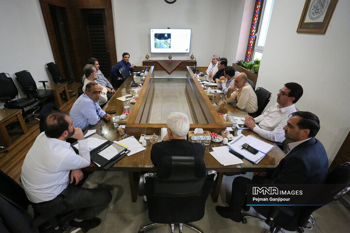 جلسه شورای معاونین شهرداری اصفهان