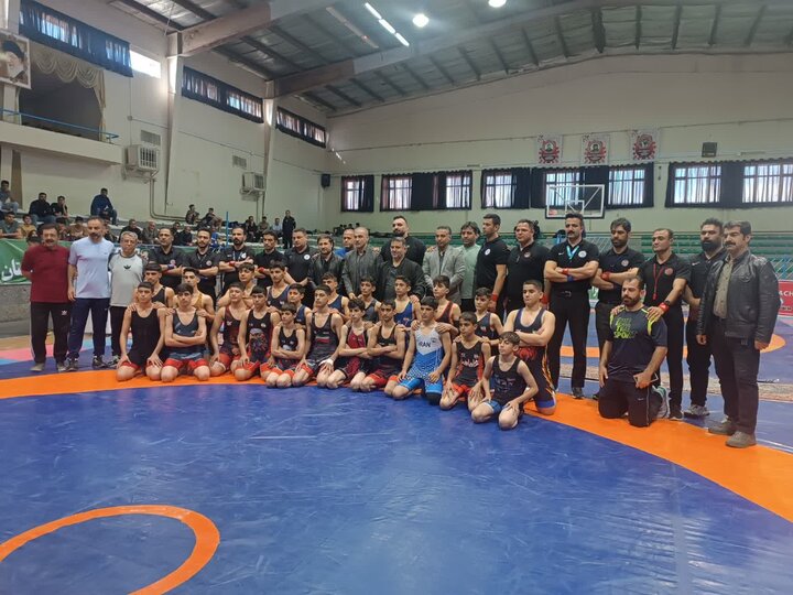 نفرات برتر مسابقات کشتی فرنگی نونهالان کردستان معرفی شدند