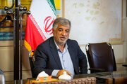 خیابان حرم امروز به جلوه‌گاه عشق به ولایت تبدیل شد