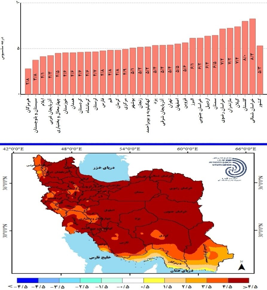آغاز سال ۱۴۰۴ با گرما + جزئیات جدیدترین پیش‌ بینی بارش‌ها در ایران
