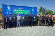آیین آغاز عملیات احداث ۱۳۰۰ میلیارد تومان پروژه عمرانی در شهر اصفهان برگزار شد