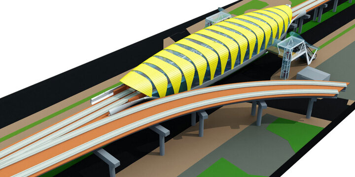قطار شهری کرمانشاه روی ریل توسعه