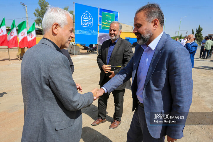 آیین آغاز 1300 میلیارد پروژه در شهر اصفهان